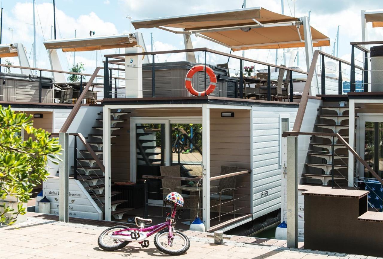 Marina Luxury Houseboat Olive Villa Portoroz Exterior photo
